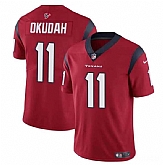 Men & Women & Youth Houston Texans #11 Jeff Okudah Red Vapor Untouchable Football Stitched Jersey,baseball caps,new era cap wholesale,wholesale hats